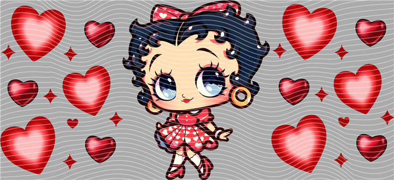 16oz Cartoon-T 642